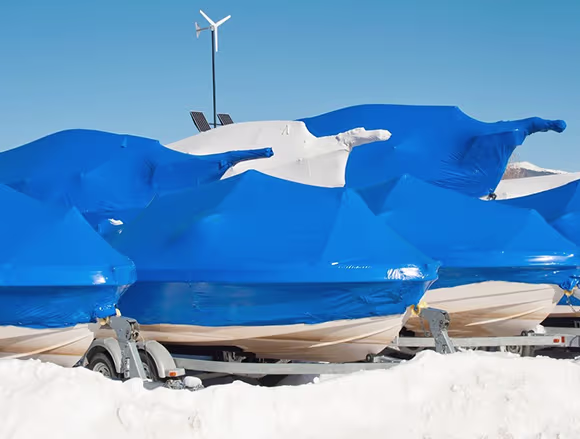 entreposage-hivernisation-bateau Bateau protégé pour l’entreposage et l’hivernisation par Quaibec